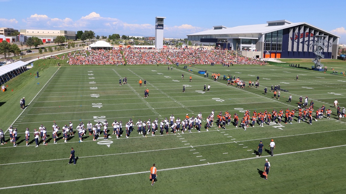 Denver Broncos practice field